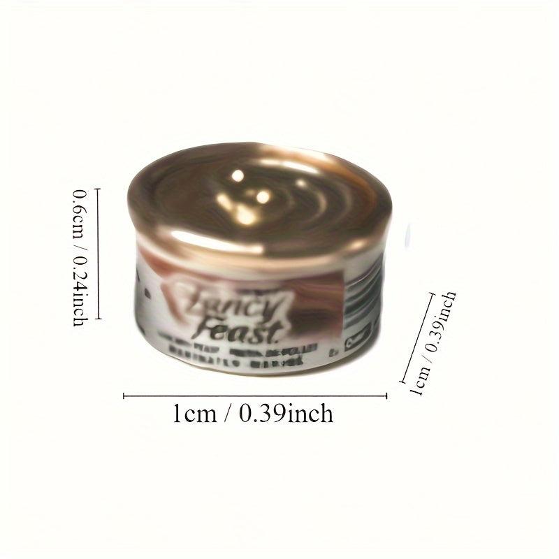 1:12 Dollhouse Cat Food Cans DIY Mini Kitchen Scene Decor