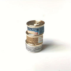 1:12 Dollhouse Cat Food Cans DIY Mini Kitchen Scene Decor