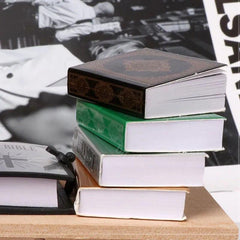 2pcs Mini Paper Books Dollhouse Furniture Decor