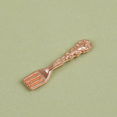 Mini Ceramic Plate Fork Spoon Set Tableware Toy Doll Home Accessories