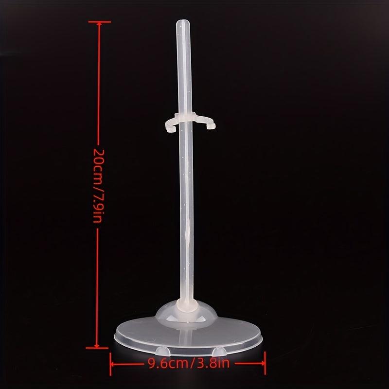 Plastic Hanger Stand For Doll Dress Clothes Accessories Set