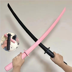 Telescopic Samurai Sword Family Toy Props 3D Printed Cosplay