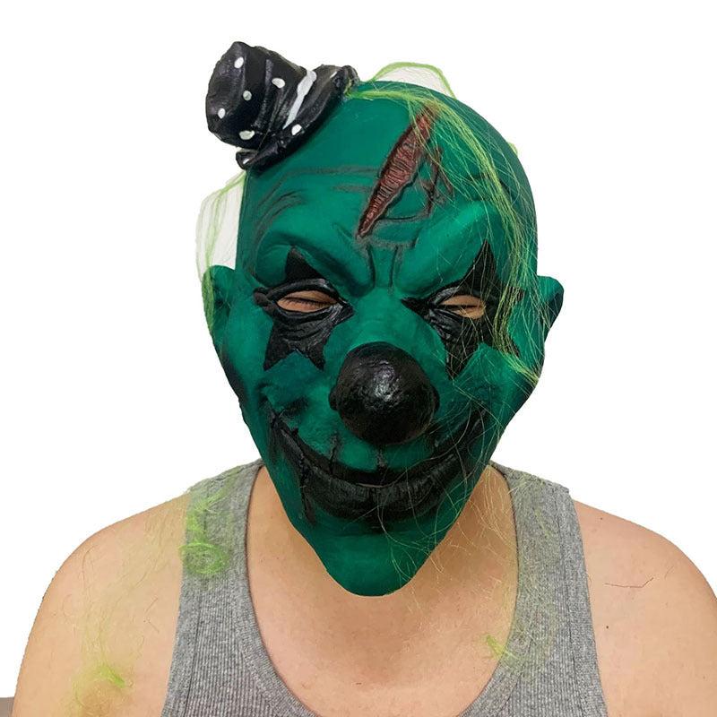 Creepy Clown Mask Joker Mask Latex Scary Halloween Costume Party