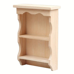 1pc Dollhouse Mini Hanging Cabinet Simulative Storage Rack
