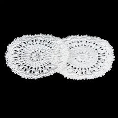 2pcs 1 12 Miniatures Knitting Table Placemat Dollhouse Furniture Kitchen Toys