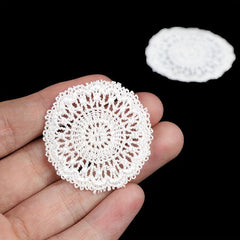 2pcs 1 12 Miniatures Knitting Table Placemat Dollhouse Furniture Kitchen Toys