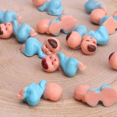 30 Mini Plastic Babies for Baby Shower Favors & Decorations