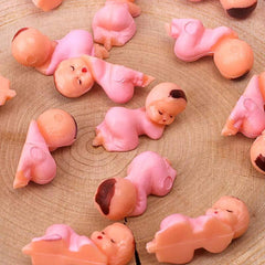 30 Mini Plastic Babies for Baby Shower Favors & Decorations