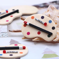 2pcs 1:12 Dollhouse Drawing Boards Palette Pigment Stick Decor