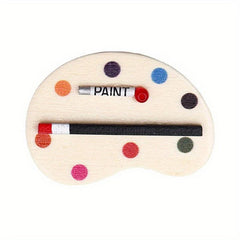2pcs 1:12 Dollhouse Drawing Boards Palette Pigment Stick Decor