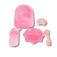 12' Baby Doll Toy with 5 Accessories - Drink & Wet Feature