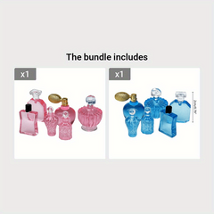 1/12 Dollhouse Mini Perfume Bottle Set of 6pcs