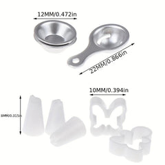 Mini Baking Mold Set for Doll House Scene Decoration
