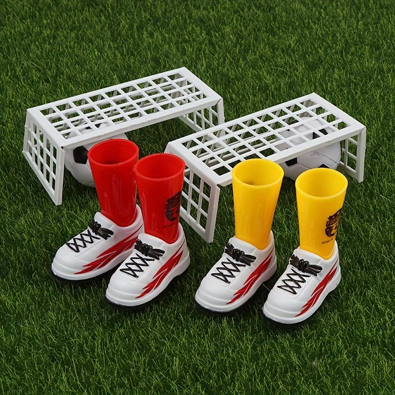 Dollhouse Mini Finger Football Set Shoe Support