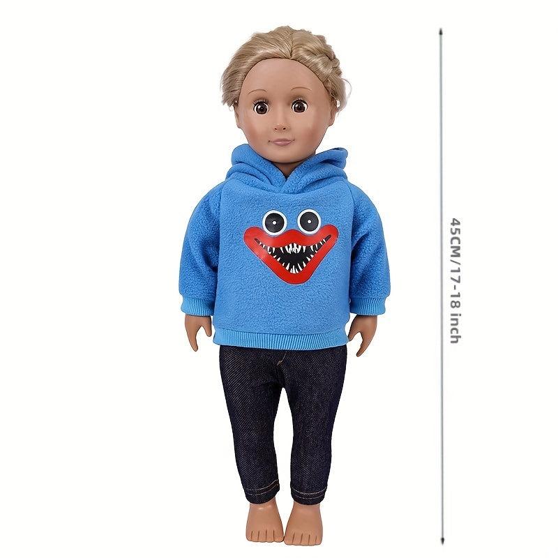 17 18 Inch Doll Clothes Set - Tops and Pants for Girls Dolls