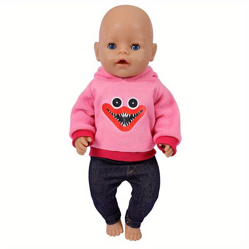 17 18 Inch Doll Clothes Set - Tops and Pants for Girls Dolls