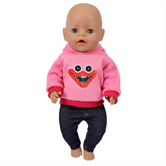 17 18 Inch Doll Clothes Set - Tops and Pants for Girls Dolls