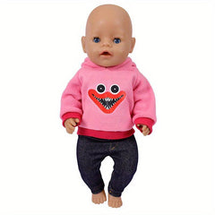 17 18 Inch Doll Clothes Set - Tops and Pants for Girls Dolls