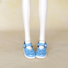 1 Pair BJD Decorative Shoes Red Shoes Special Accessories For Dolls