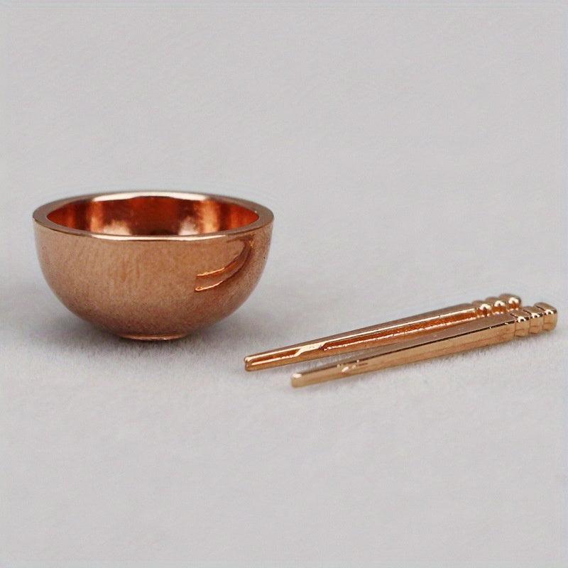 1:12 Dollhouse Bowl Kitchen Tableware Model Decor Toy Doll House Accessories