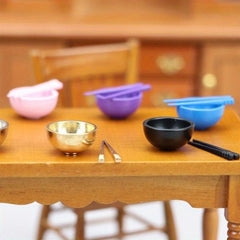 1:12 Dollhouse Bowl Kitchen Tableware Model Decor Toy Doll House Accessories