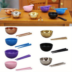 1:12 Dollhouse Bowl Kitchen Tableware Model Decor Toy Doll House Accessories