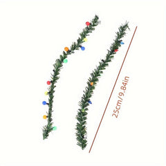 1/12 Dollhouse Christmas Decor Grass Strips Doll Decorative Strip