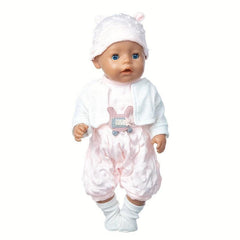 Pink Suit Socks Doll Clothes Fit For 17inch Doll