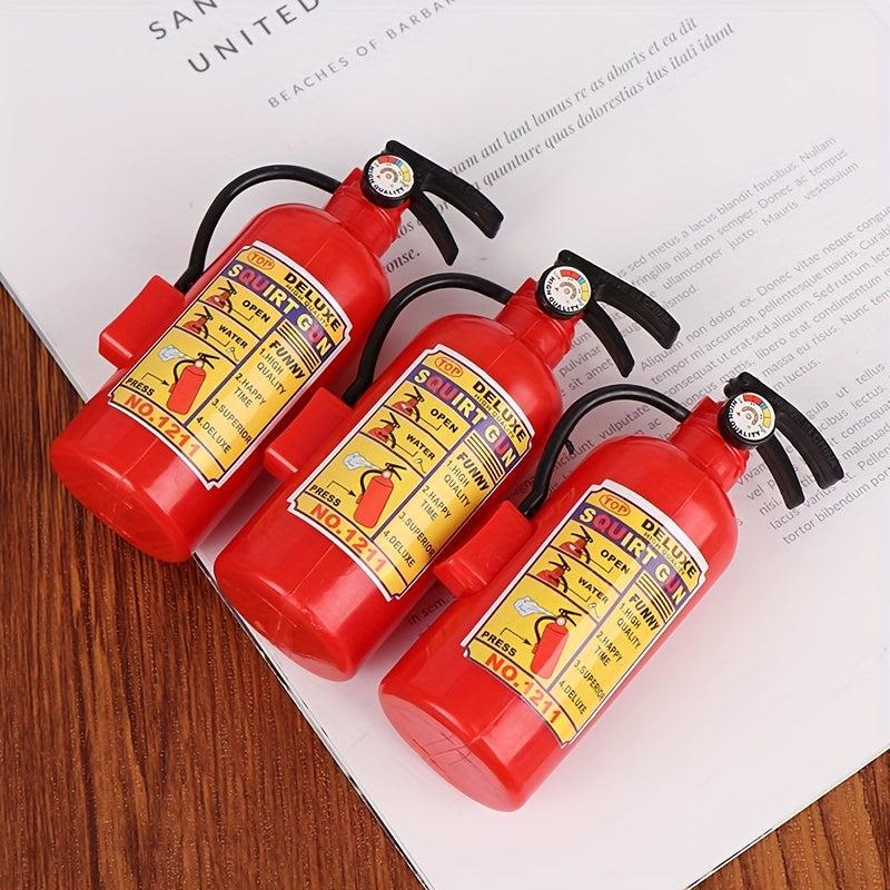 3Pcs Mini Fire Extinguisher Prank Toy Water Gun Professional Props