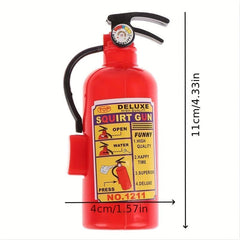 3Pcs Mini Fire Extinguisher Prank Toy Water Gun Professional Props