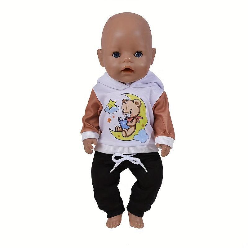 17 18 Inch Rompers Set for Girls Birthday Holiday Children Doll Not Included