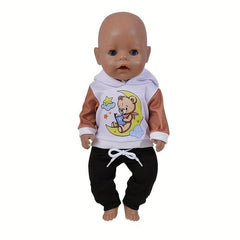17 18 Inch Rompers Set for Girls Birthday Holiday Children Doll Not Included