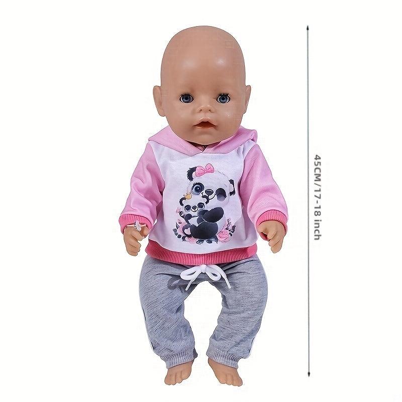 17 18 Inch Rompers Set for Girls Birthday Holiday Children Doll Not Included