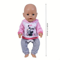 17 18 Inch Rompers Set for Girls Birthday Holiday Children Doll Not Included