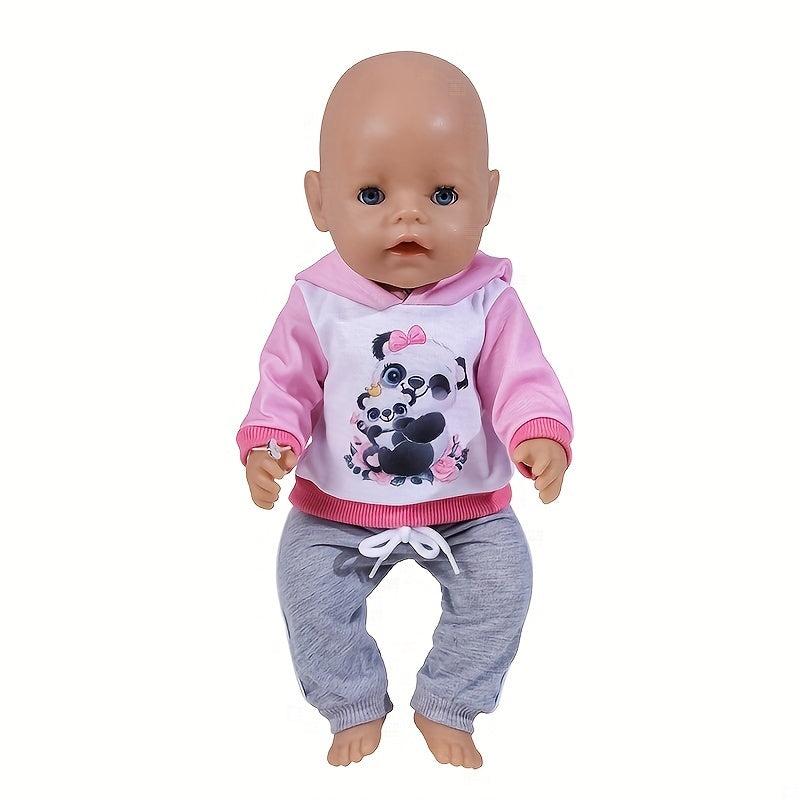 17 18 Inch Rompers Set for Girls Birthday Holiday Children Doll Not Included