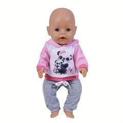 17 18 Inch Rompers Set for Girls Birthday Holiday Children Doll Not Included