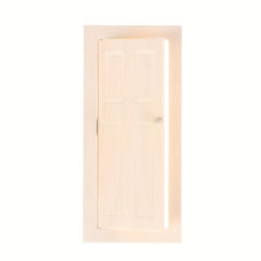 1:12 Scale Interior Wooden Door DIY Dollhouse Furniture Accessories