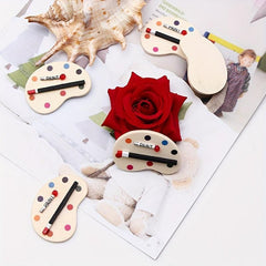 2pcs 1 12 Dollhouse Mini Drawing Board Palette Pigment Stick