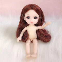 8 BJD Doll 13 Movable Jointed Body OB11 DIY Toy Girl Gift