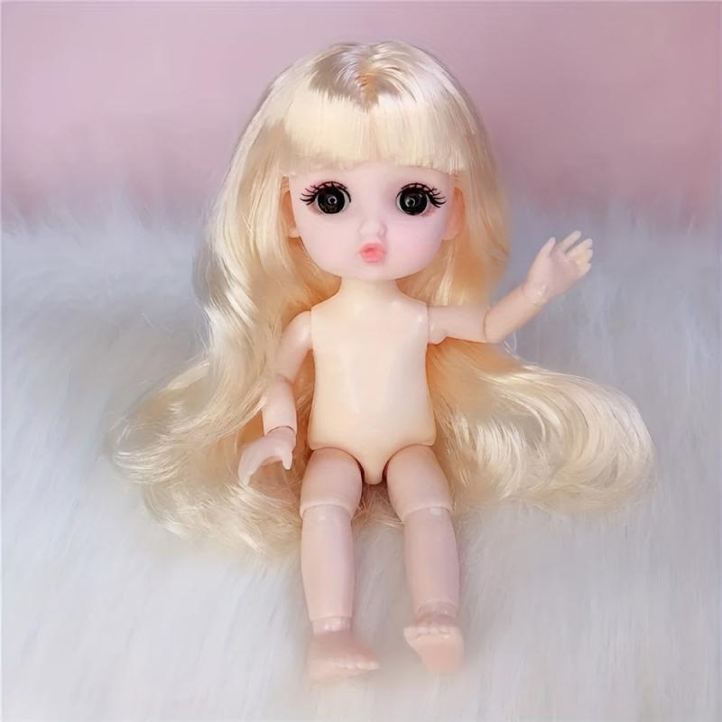 8 BJD Doll 13 Movable Jointed Body OB11 DIY Toy Girl Gift