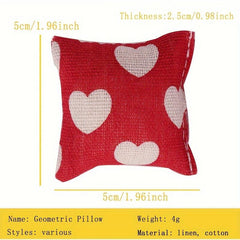 Mini Sofa Pillow Dollhouse Accessory Gift