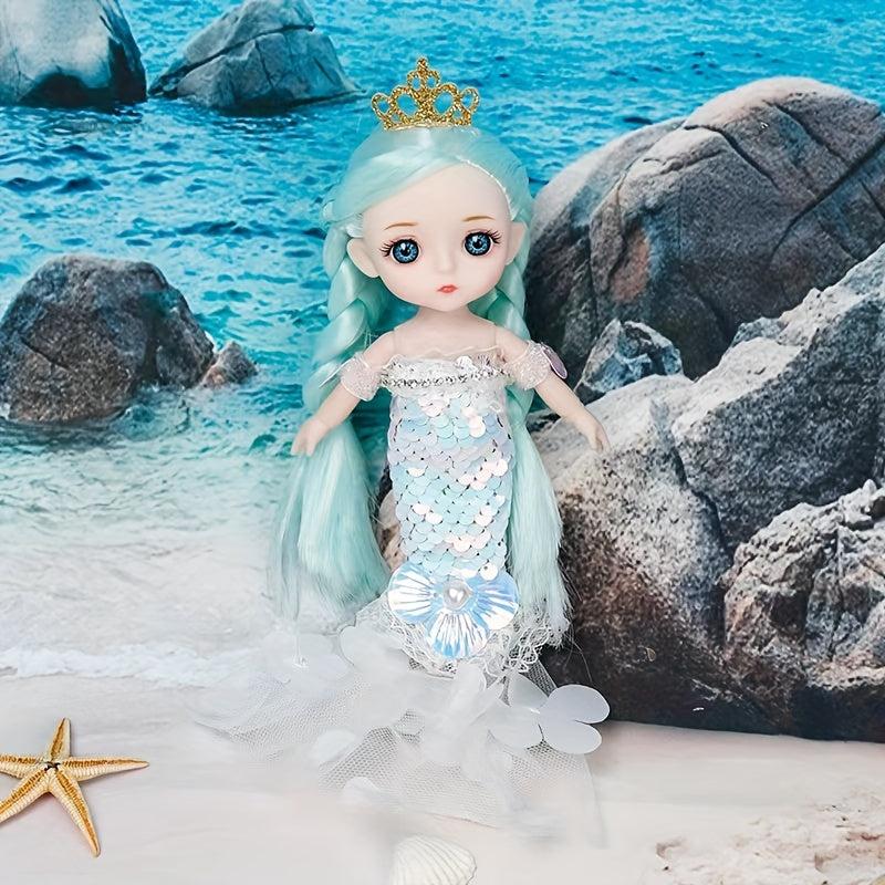 Princess Doll Gift 16cm Doll Girls Toy Swinging Limbs