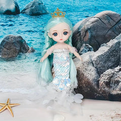 Princess Doll Gift 16cm Doll Girls Toy Swinging Limbs