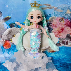 Princess Doll Gift 16cm Doll Girls Toy Swinging Limbs