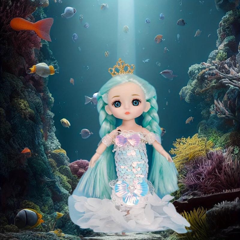 Princess Doll Gift 16cm Doll Girls Toy Swinging Limbs