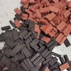 50pcs Simulative Brick Wall for DIY Dollhouse Toys