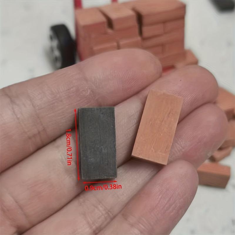 50pcs Simulative Brick Wall for DIY Dollhouse Toys