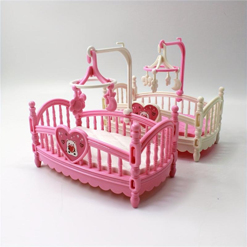 Doll Accessories Bed Family Toys Play House Decorations