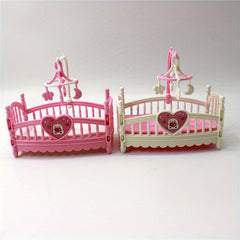Doll Accessories Bed Family Toys Play House Decorations
