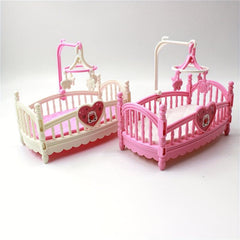 Doll Accessories Bed Family Toys Play House Decorations